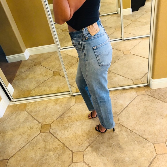 🖤SOLD🖤Vintage 501 Levi’s Redone Jeans - Picture 2 of 8